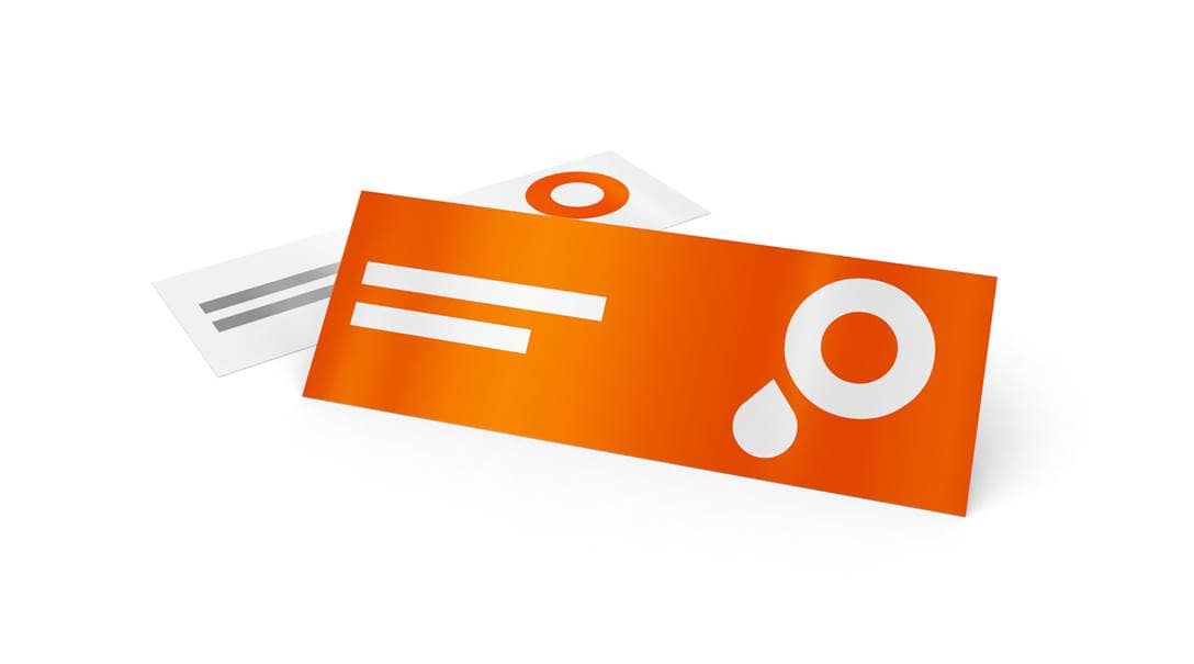 Bookmarks with UV coating