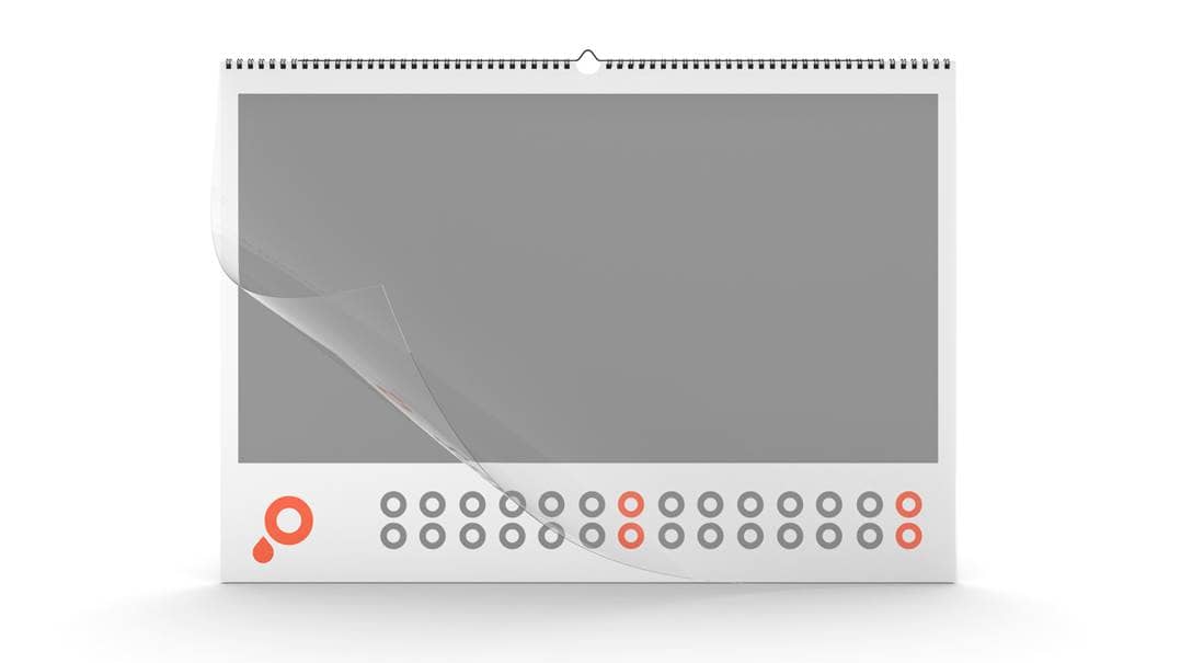 Wall Calendars with foil