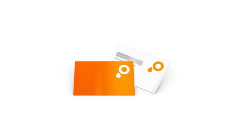1 sided business cards with lamination