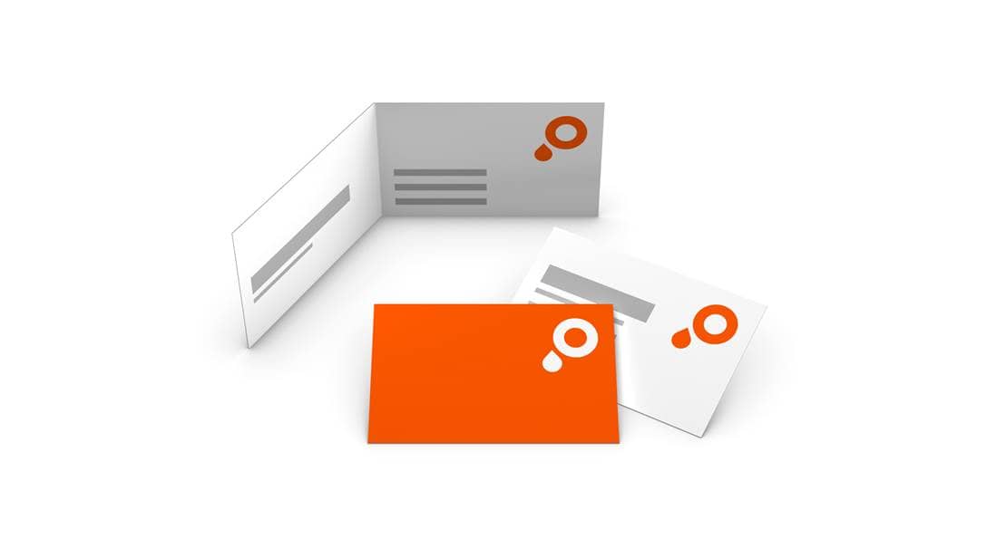 Business cards 85 x 55 mm