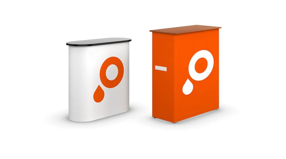 Exhibition counters group picture