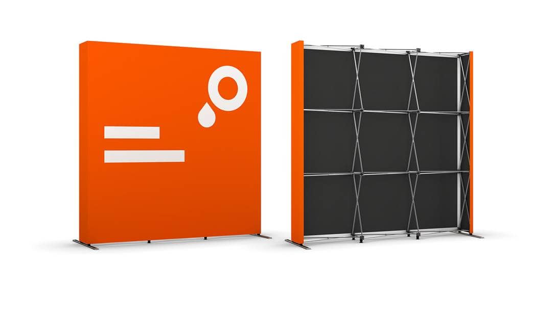 Exhibition walls textile