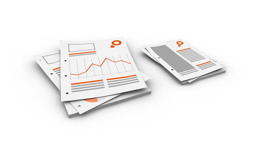 A4 loose leaf documents