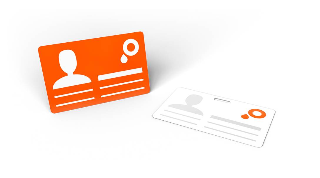 Plastic business cards