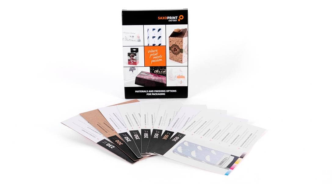 Packaging sample set