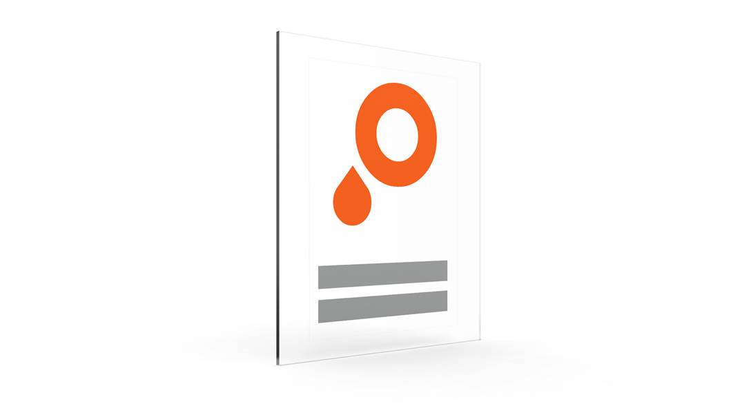 Transparent backing films