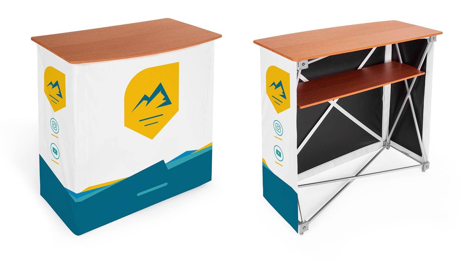 textile exhibition counters