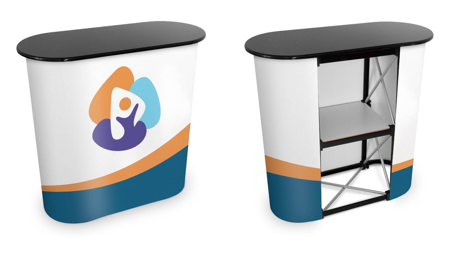 Exhibition counter PVC