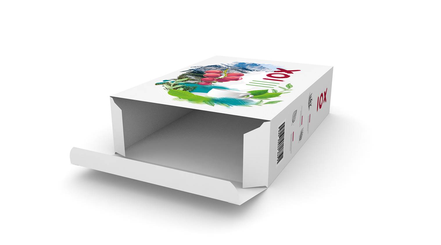 Folding Carton with Tuck in Bottom/Top