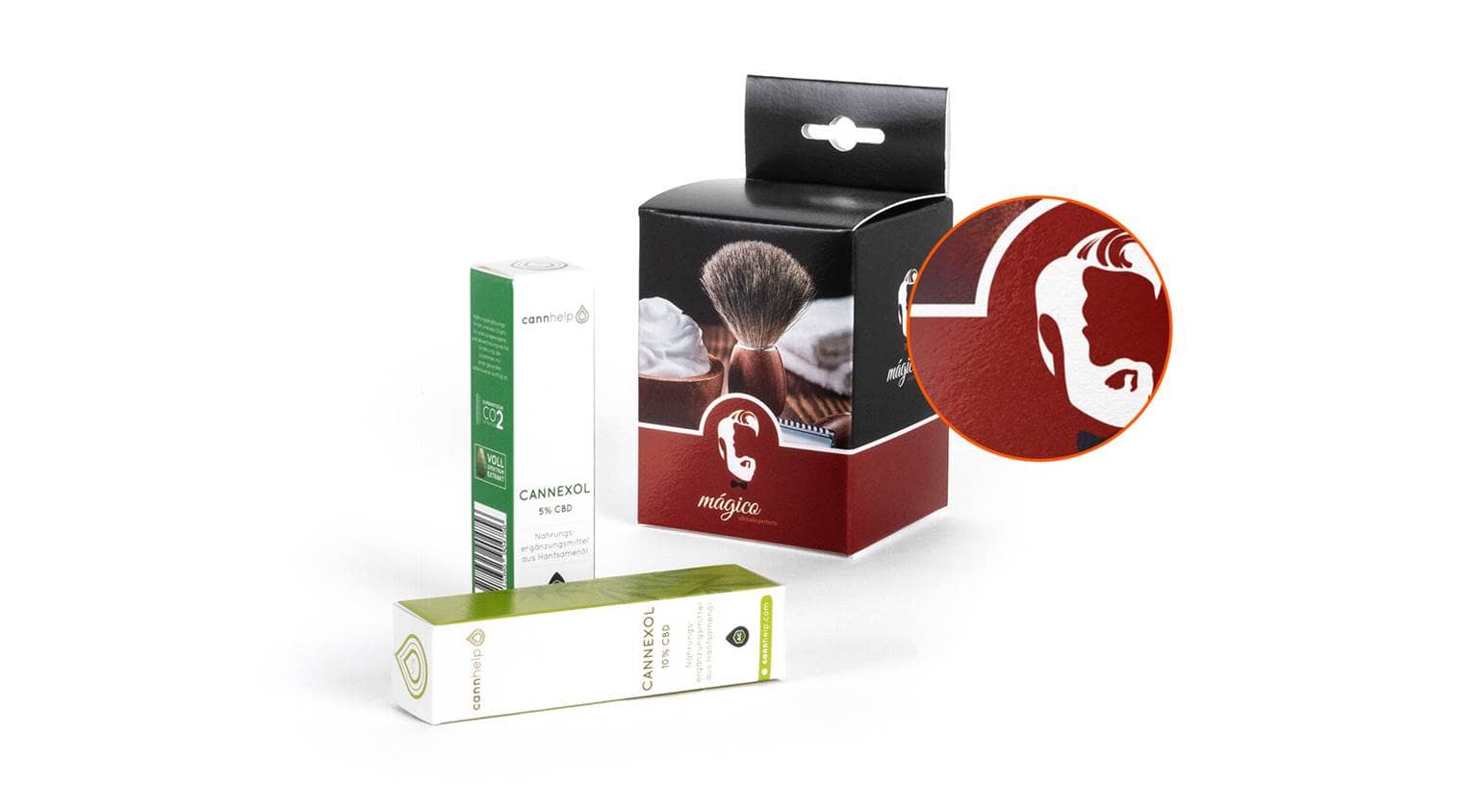 Product image dispersion varnish