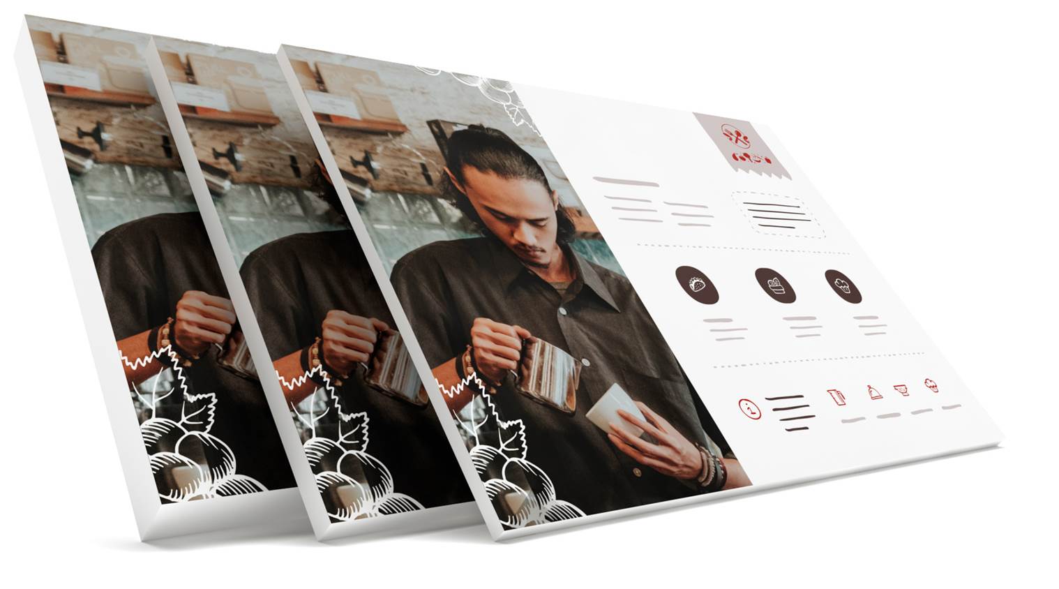 Hard foam board sign