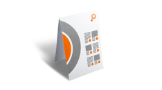 Tent cards printing
