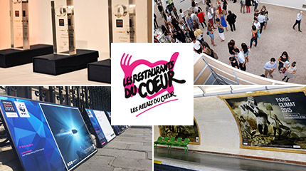 Creative Awards with Restos du Coeur Creative Awards by SAXOPRINT
